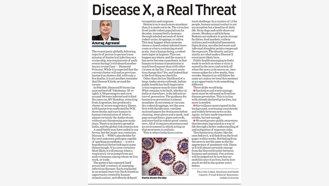 Dr. Anurag Agrawal on Disease X, a real Threat 